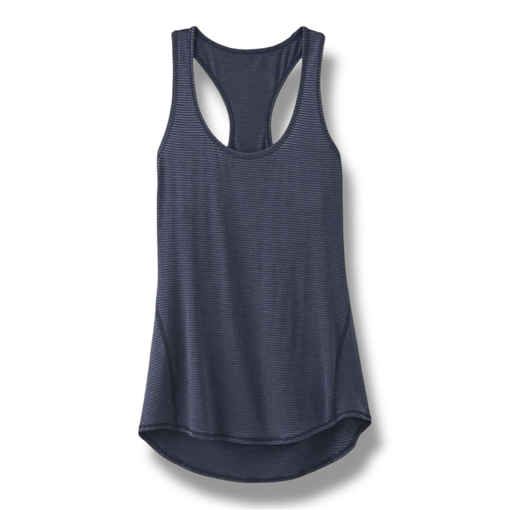 Athleta Striped Chi Racerback Tank
